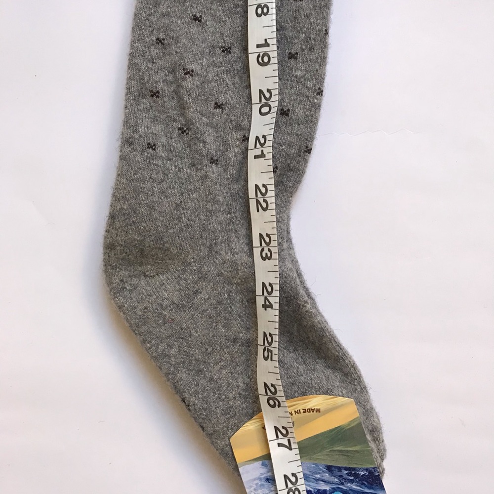 Woman’s 70% Camel Wool Thigh High Thick Socks - Picture 3 of 4